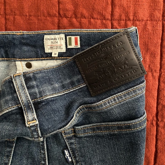 Levi’s Made and Crafted Italian Cigarette Slim Jeans - Picture 6 of 10